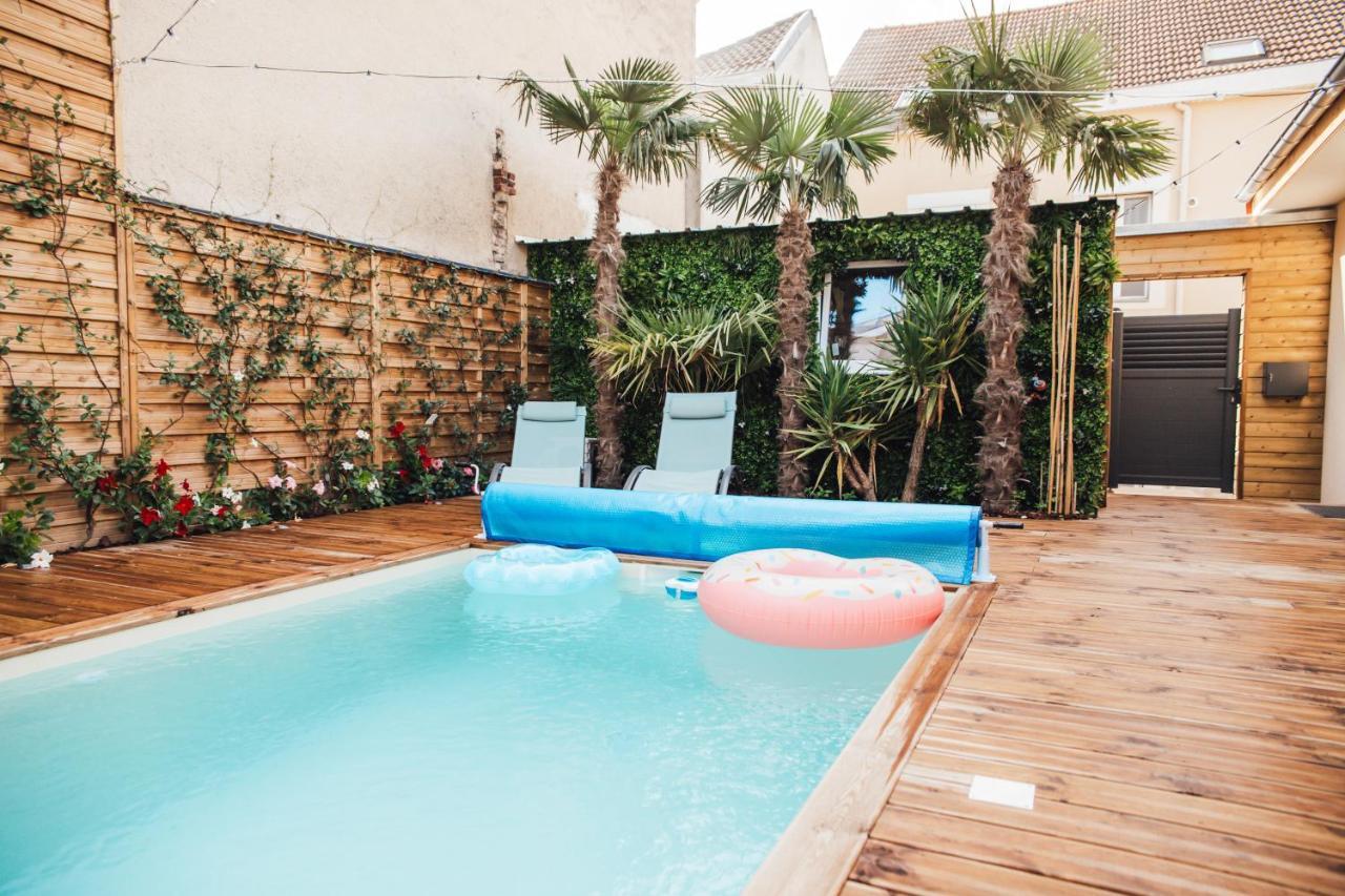 La Suite 176 - Piscine Privee, Spa, Hammam A 랭스 외부 사진